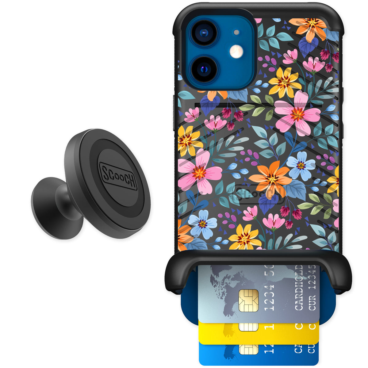 Scooch Wingmate Full Bloom for iPhone 12 — Starter Bundle