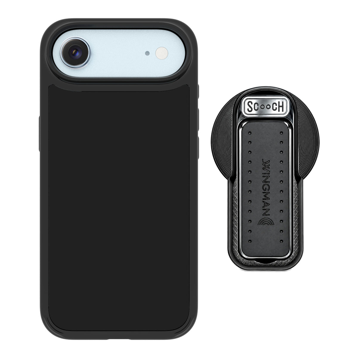 Scooch MagCase Black for iPhone Air — MagSafe Wingback Bundle - Black