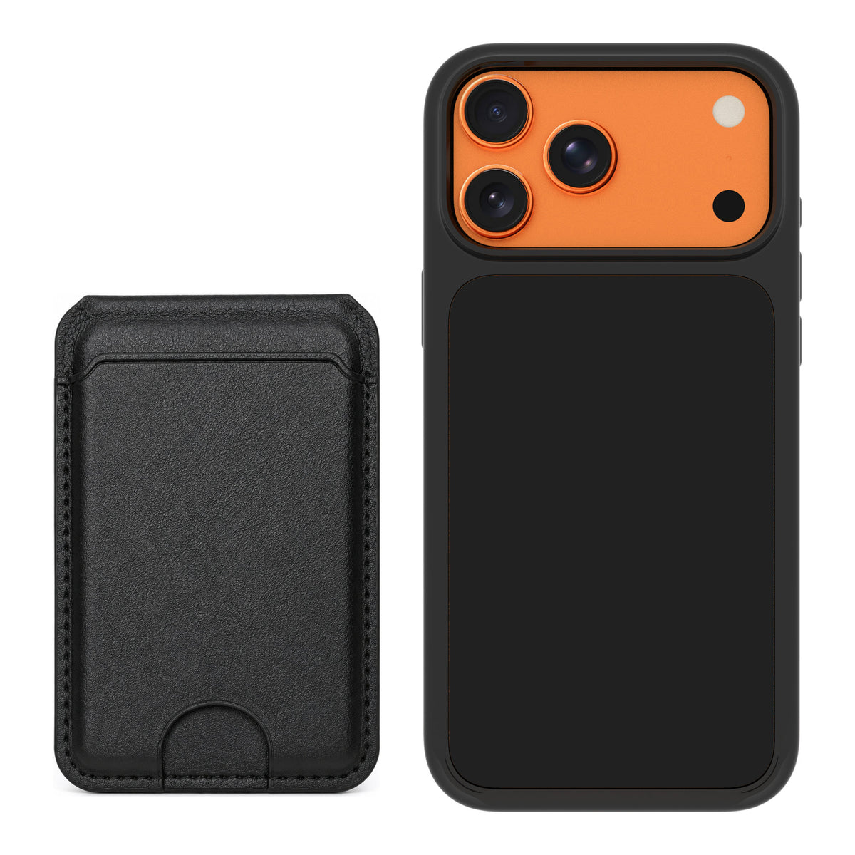 Scooch MagCase Black for iPhone 17 Pro Max — Black MagWallet Bundle
