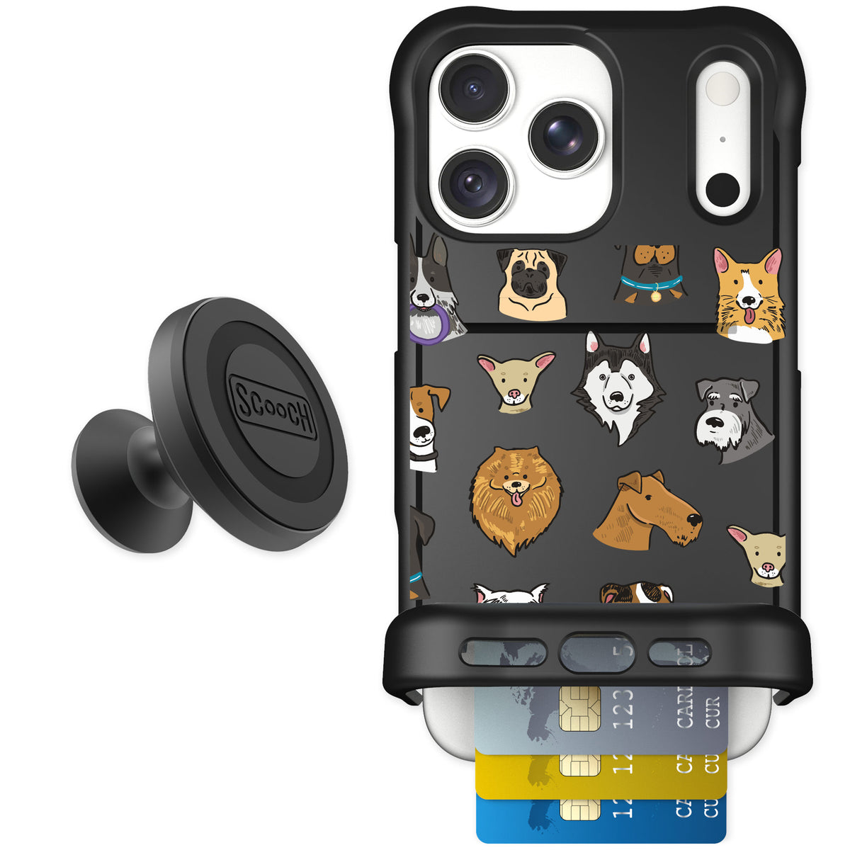 Scooch Wingmate Dog Squad for iPhone 18 Pro Max — Starter Bundle