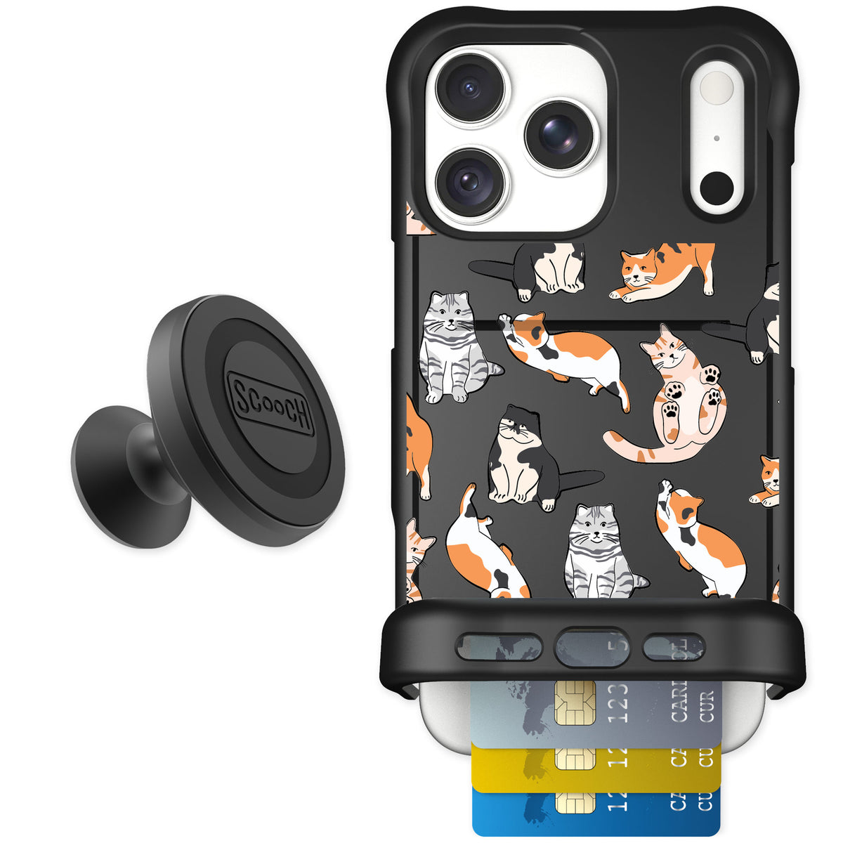 Scooch Wingmate Kitty Crew for iPhone 18 Pro Max — Starter Bundle