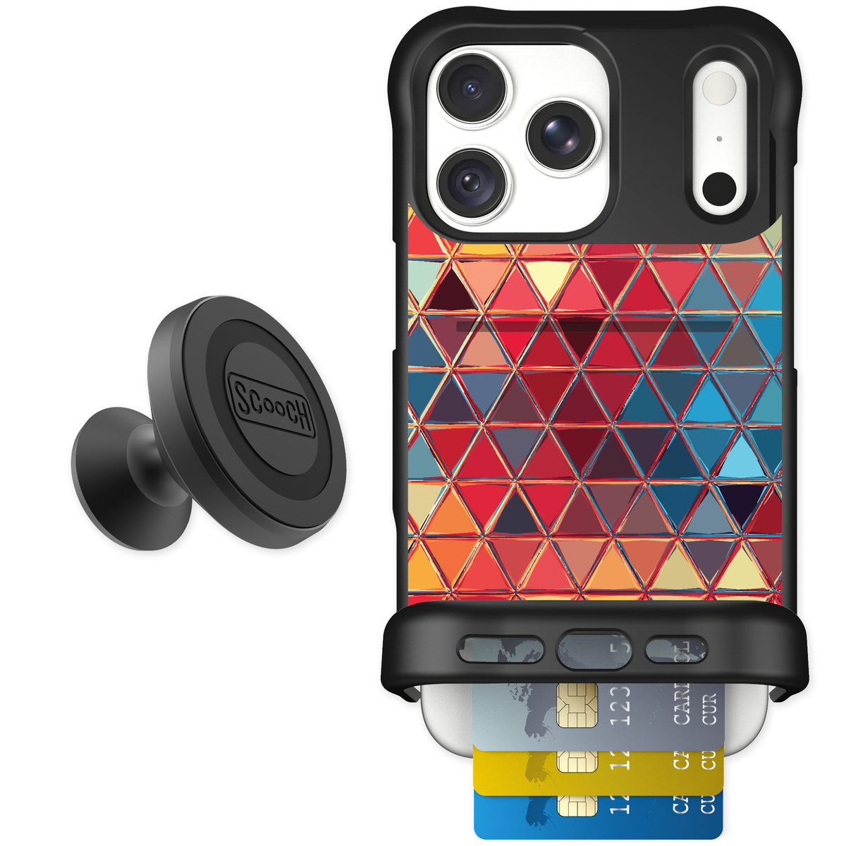 Scooch Wingmate Festive Glass for iPhone 18 Pro Max — Starter Bundle