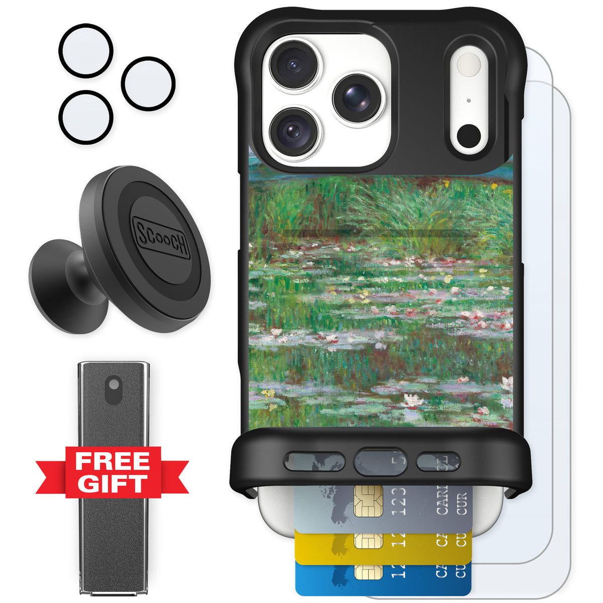 Scooch Wingmate Japanese Footbridge for iPhone 18 Pro Max — Defender Bundle