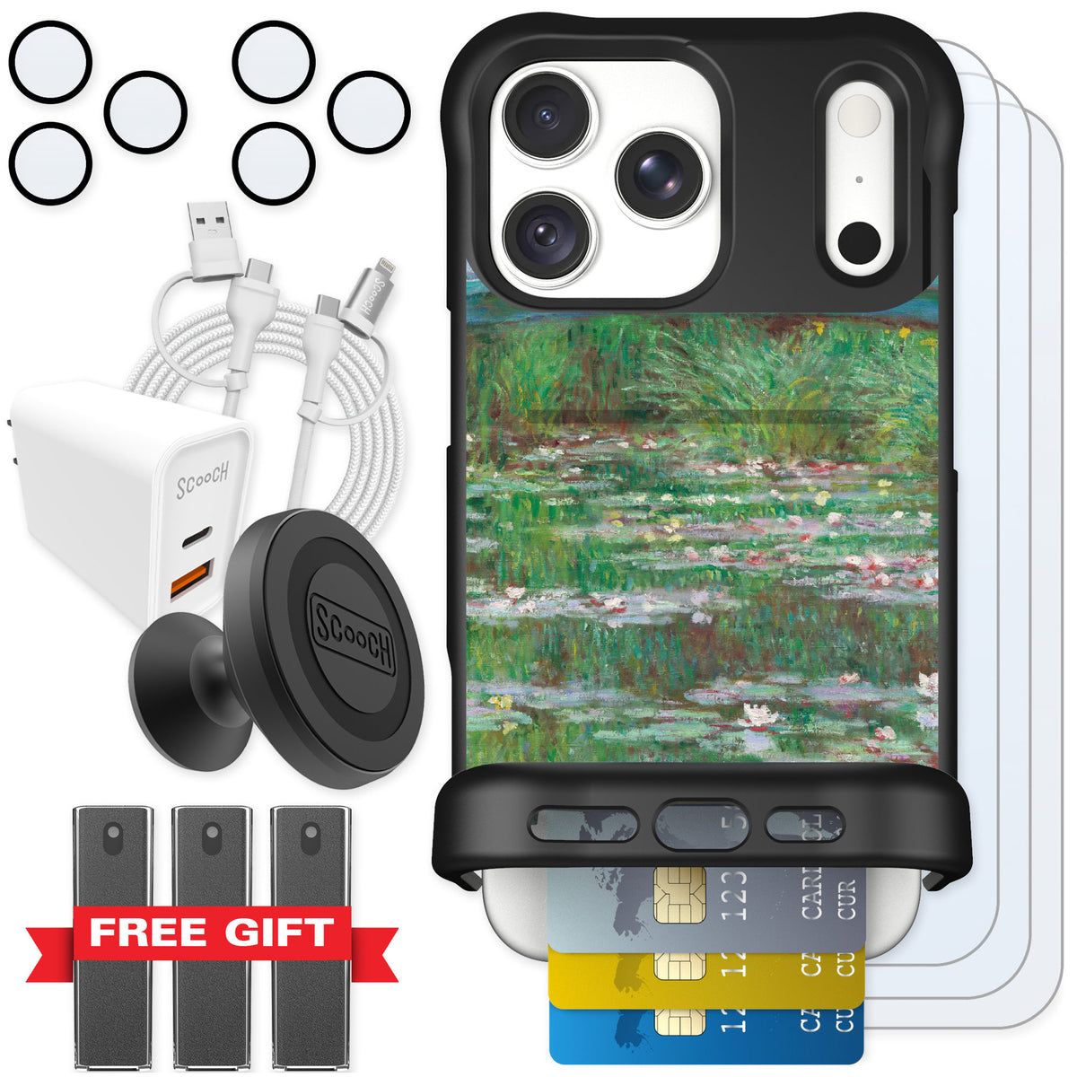 Scooch Wingmate Japanese Footbridge for iPhone 18 Pro Max — Ultimate Bundle