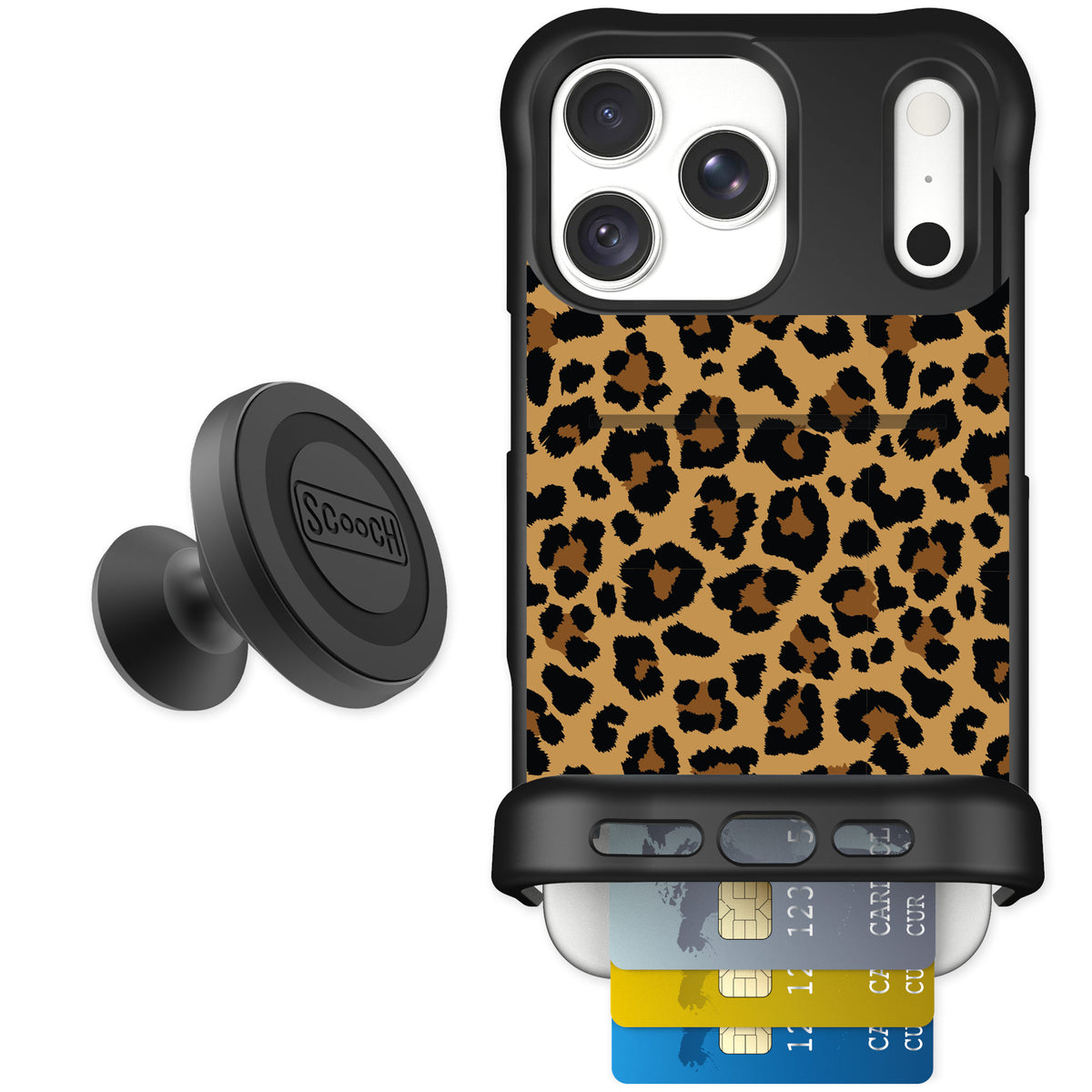 Scooch Wingmate Fierce Feline for iPhone 18 Pro Max — Starter Bundle