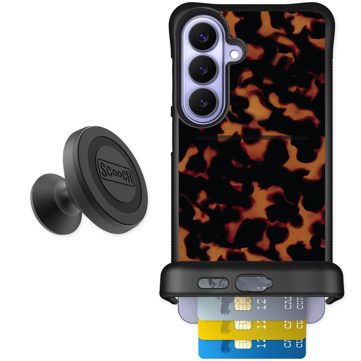 Scooch Wingmate Tortoise Shell for Galaxy S26+ — Starter Bundle