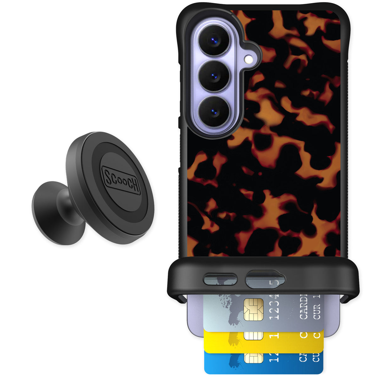 Scooch Wingmate Tortoise Shell for Galaxy S26 — Starter Bundle