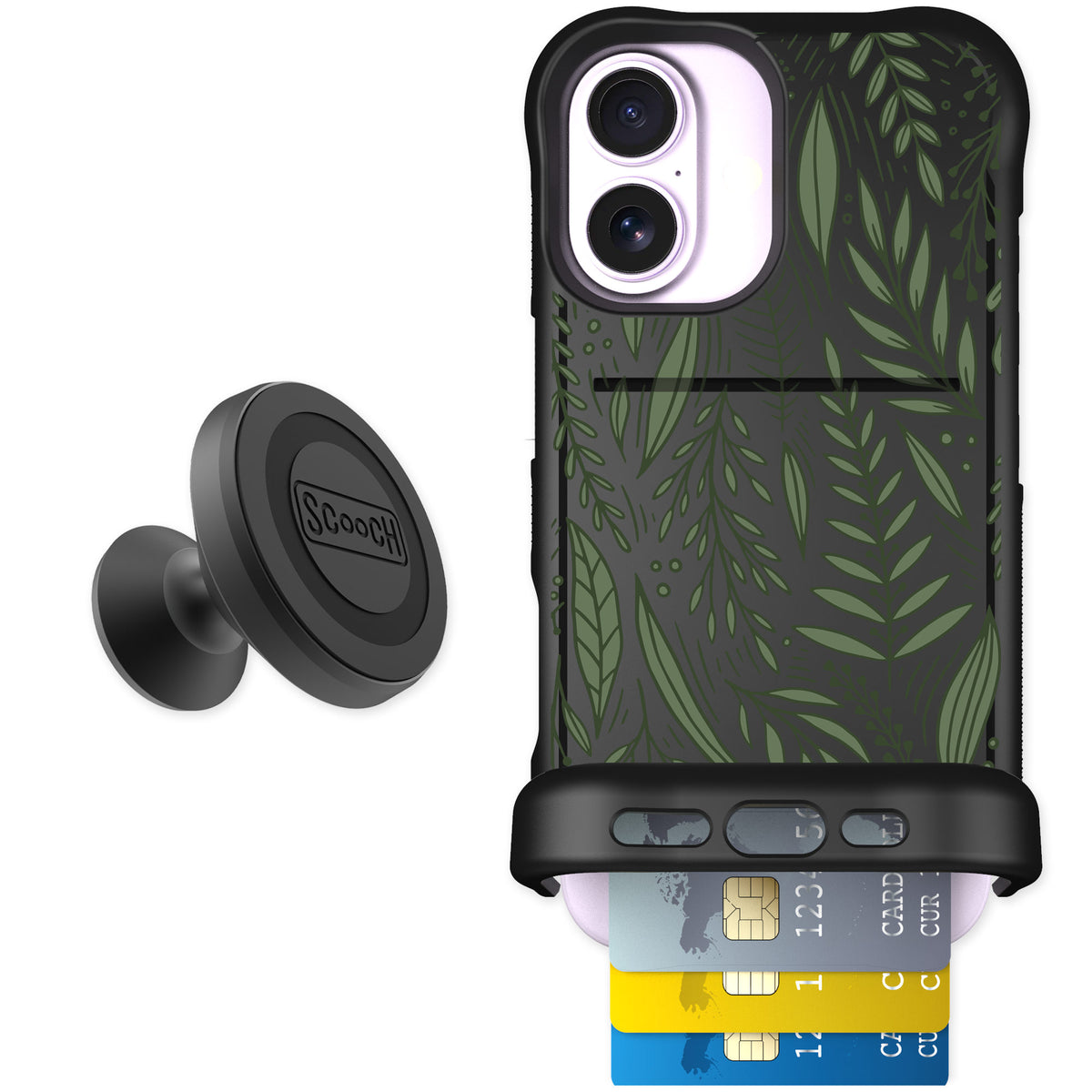 Scooch Wingmate Willow Garden for iPhone 17 — Starter Bundle