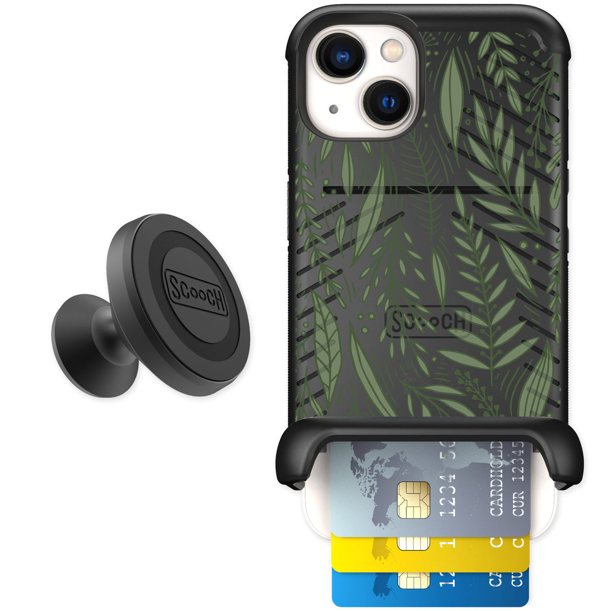 Scooch Wingmate Willow Garden for iPhone 13 — Starter Bundle