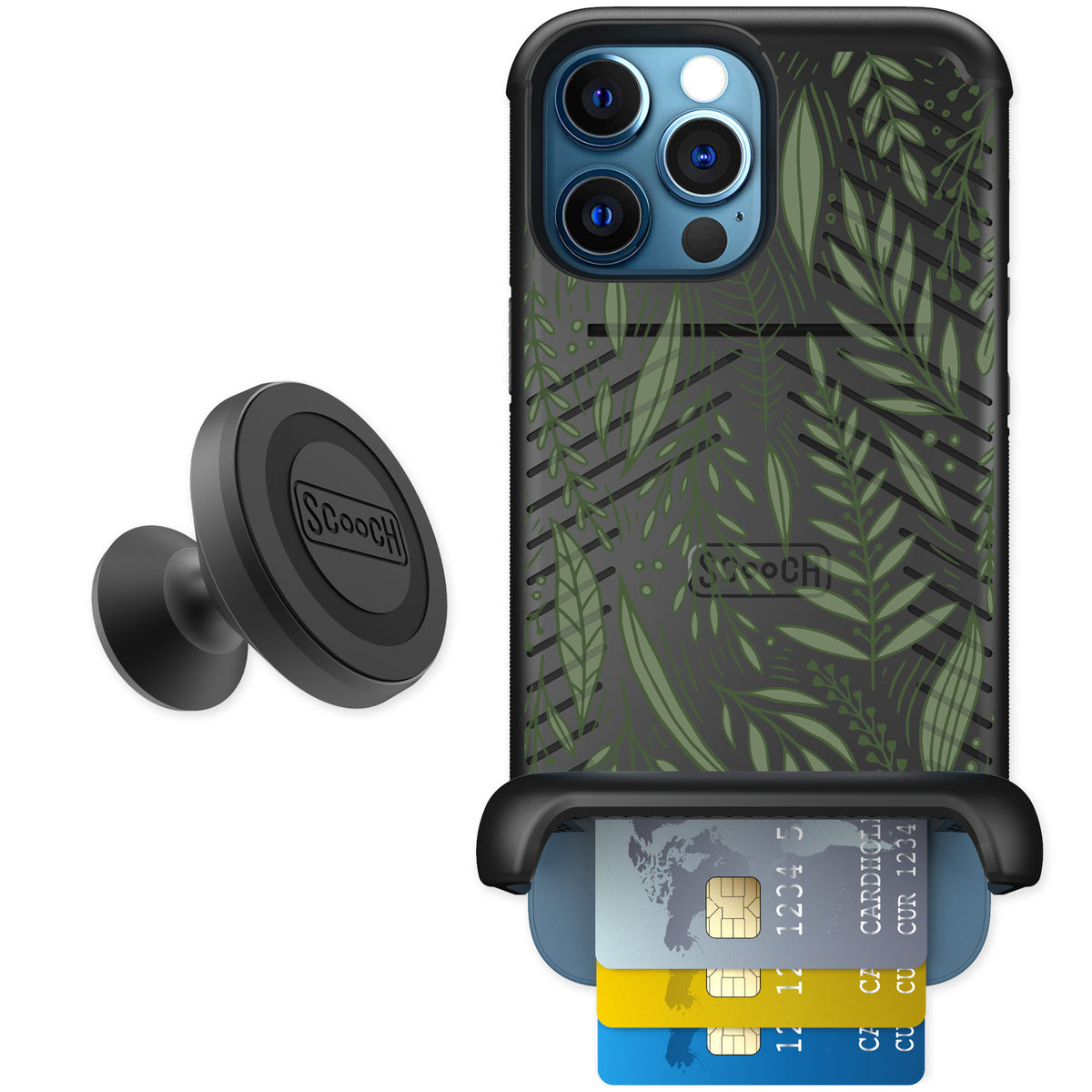 Scooch Wingmate Willow Garden for iPhone 12 Pro — Starter Bundle