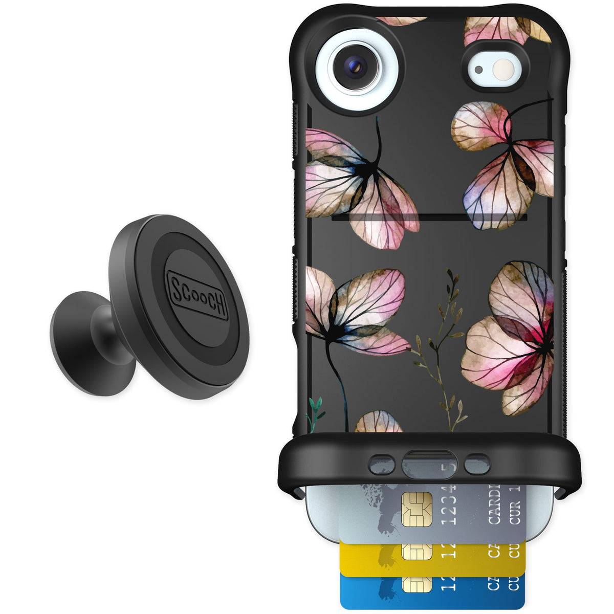 Scooch Wingmate Dried Flowers for iPhone Air — Starter Bundle