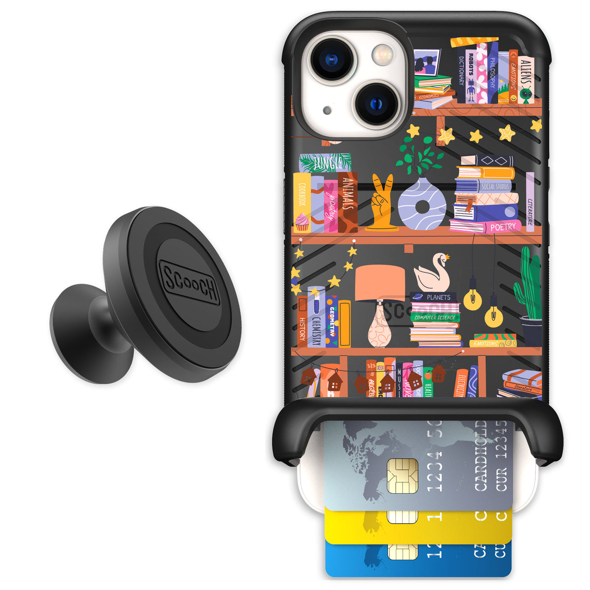 Scooch Wingmate Little Library for iPhone 13 — Starter Bundle