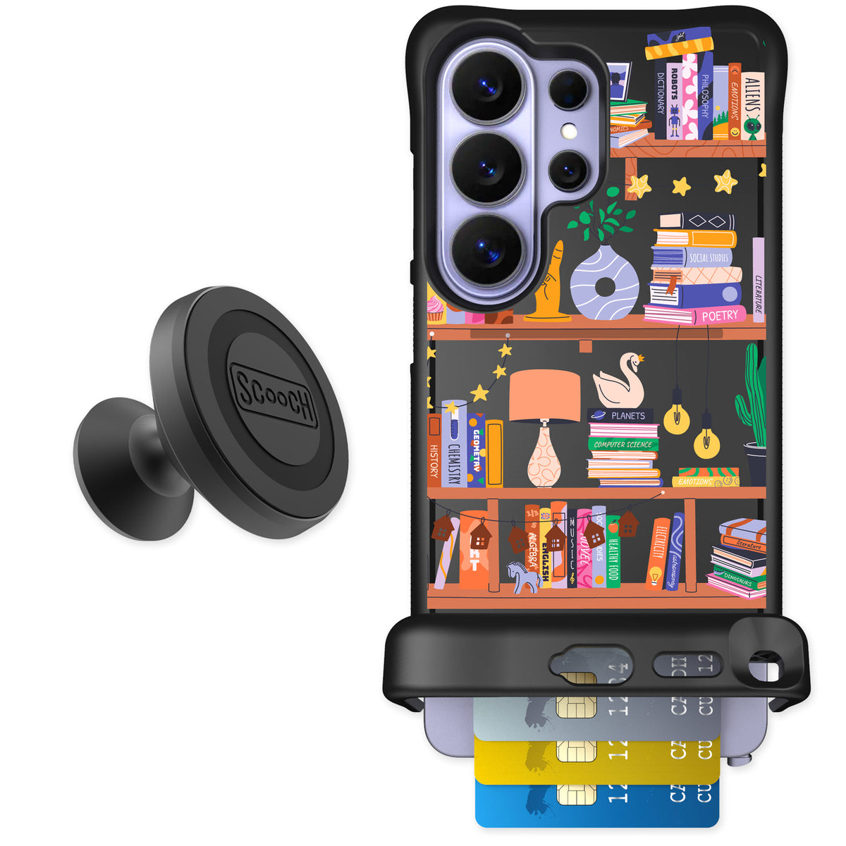 Scooch Wingmate Little Library for Galaxy S26 Ultra — Starter Bundle