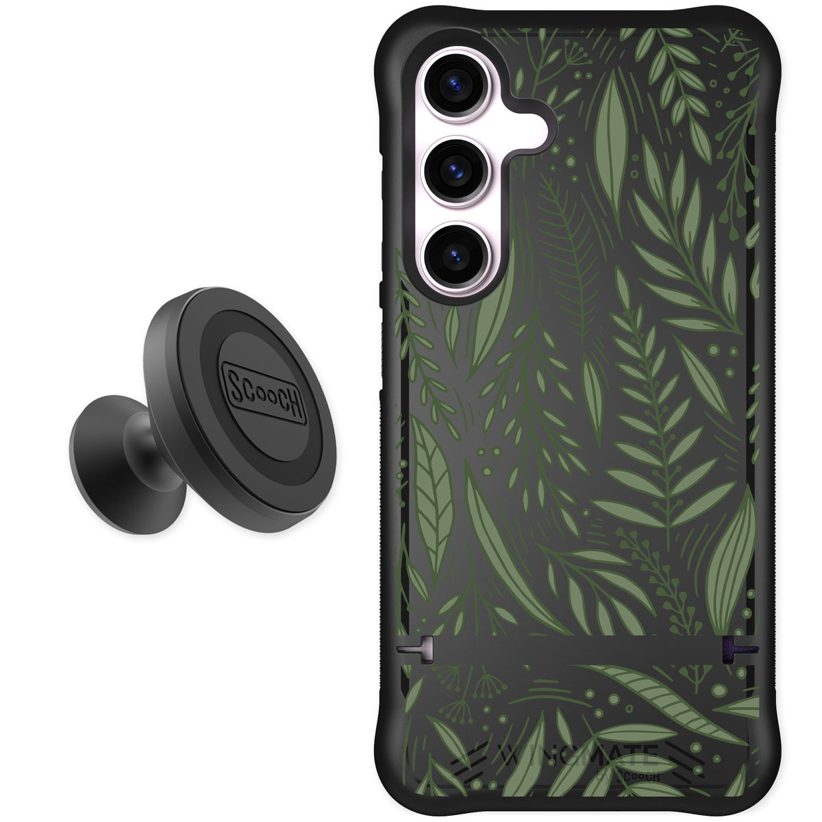 Scooch Wingmate Willow Garden for Galaxy S24 — Starter Bundle