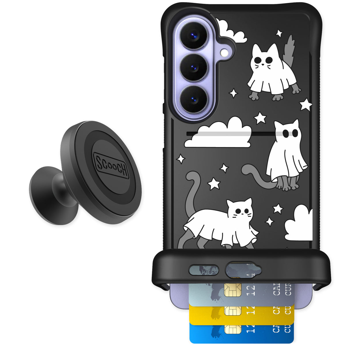 Scooch Wingmate Scaredy Cats for Galaxy S26+ — Starter Bundle