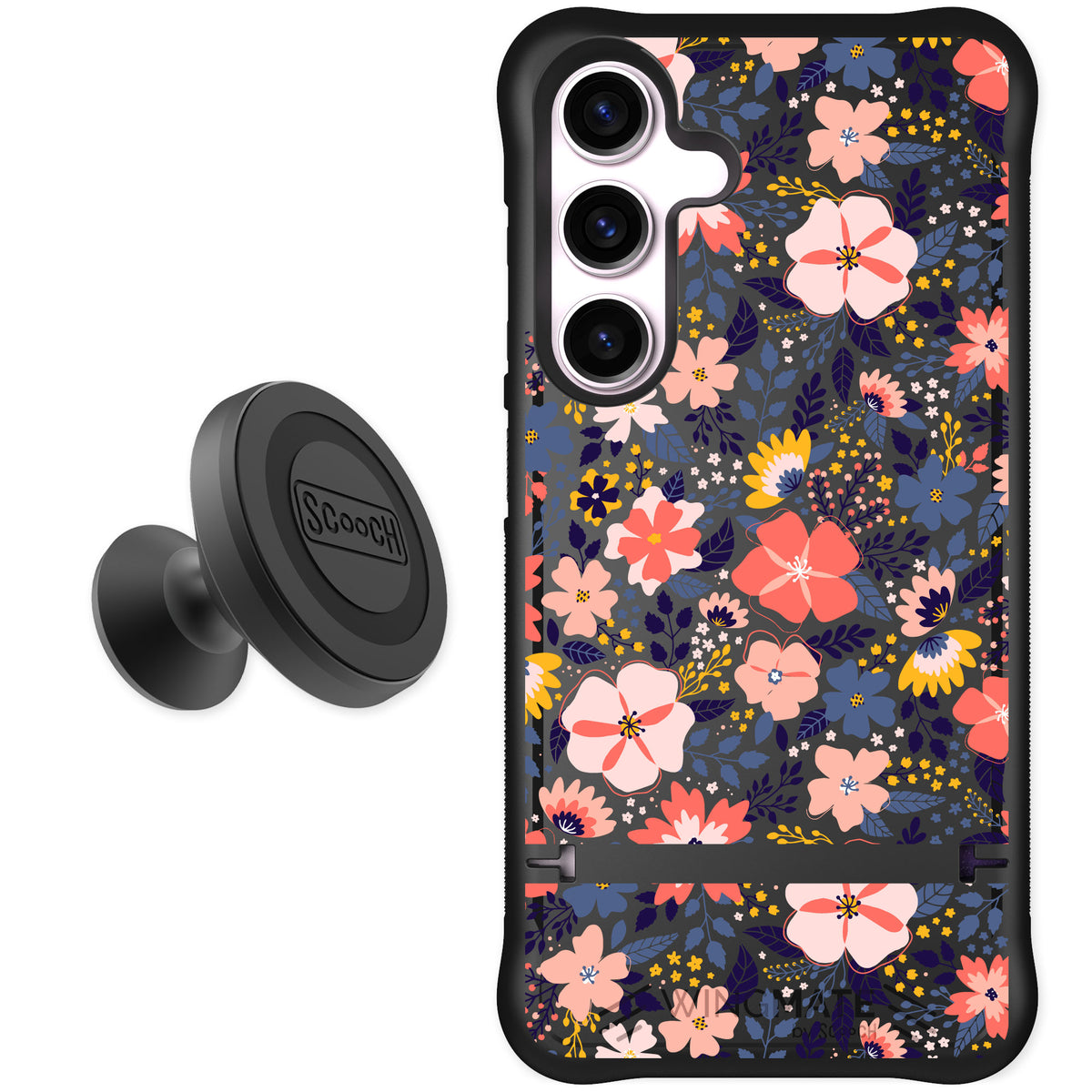 Scooch Wingmate Wildflowers for Galaxy S24 — Starter Bundle