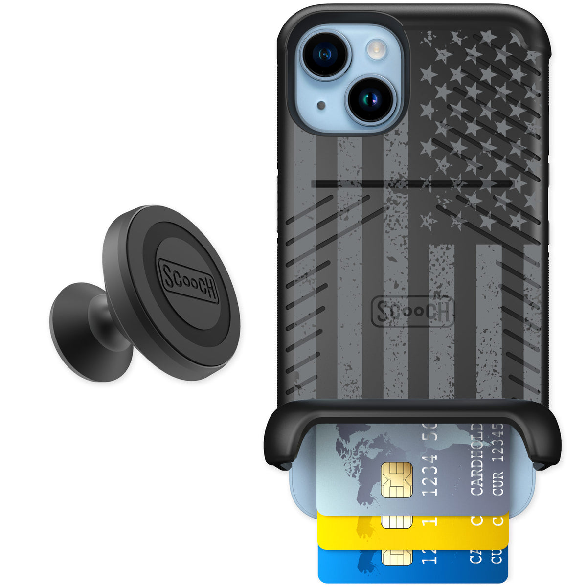 Scooch Wingmate Weathered Glory for iPhone 14 — Starter Bundle