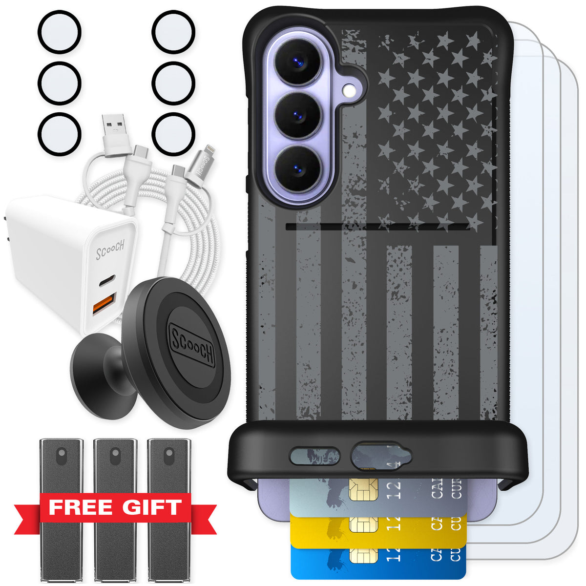 Scooch Wingmate Weathered Glory for Galaxy S26+ — Ultimate Bundle