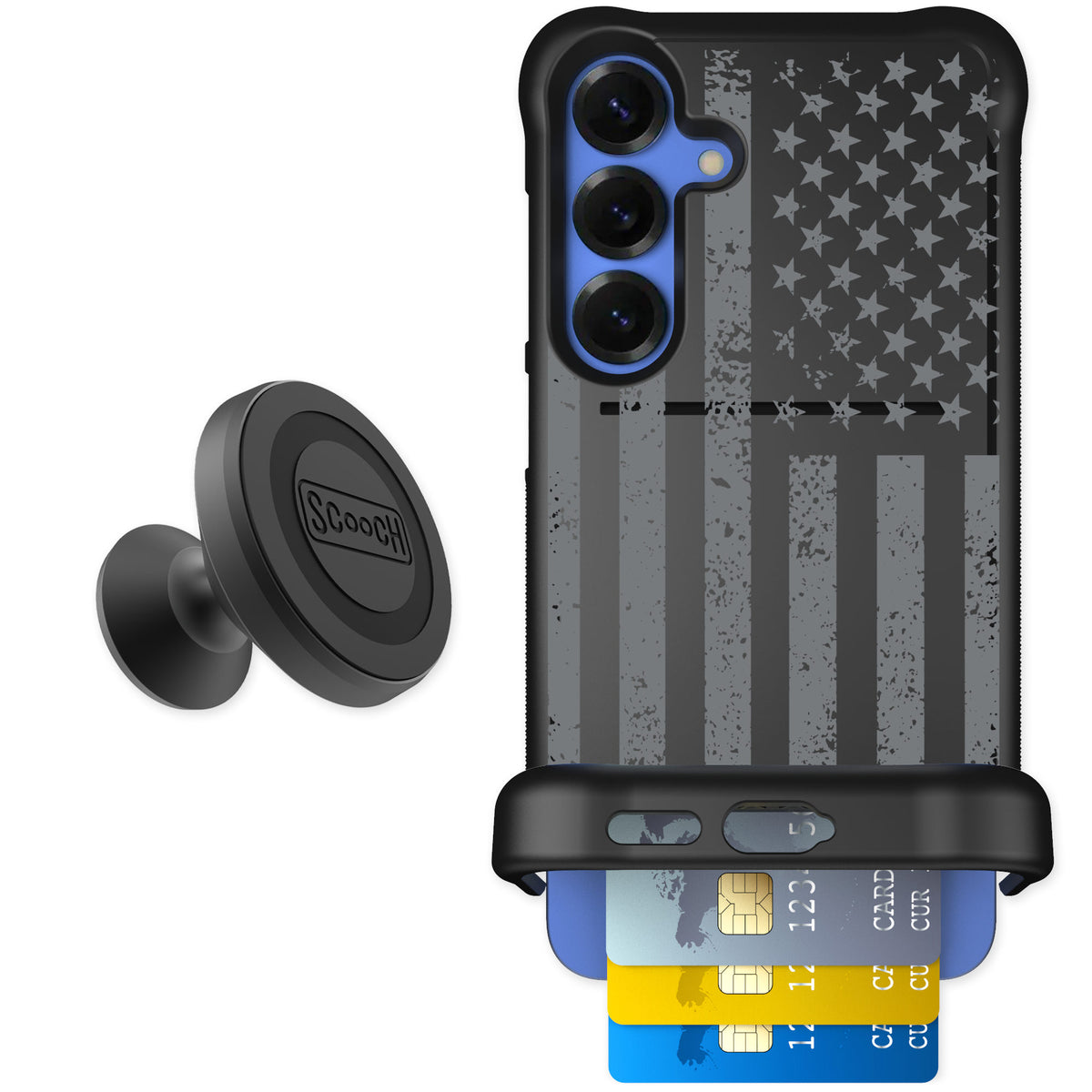 Scooch Wingmate Weathered Glory for Galaxy S25+ — Starter Bundle