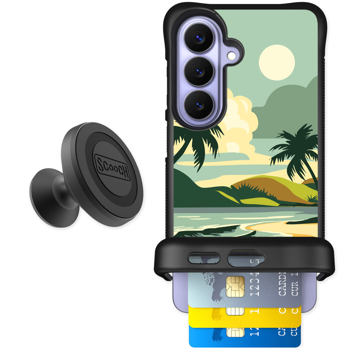 Scooch Wingmate Paradise Cove for Galaxy S26 — Starter Bundle