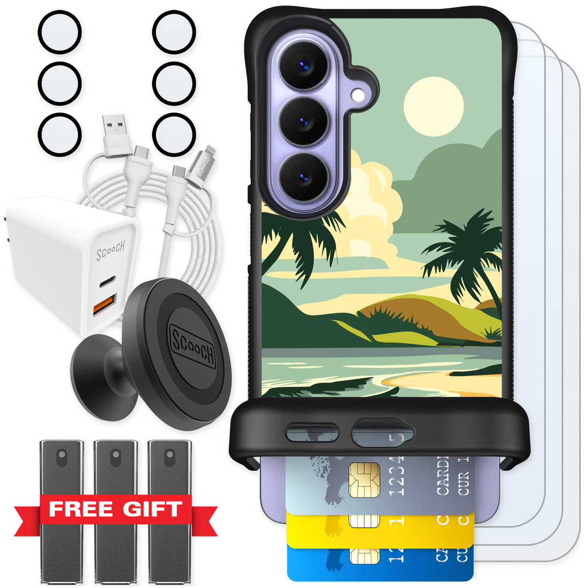 Scooch Wingmate Paradise Cove for Galaxy S26 — Ultimate Bundle