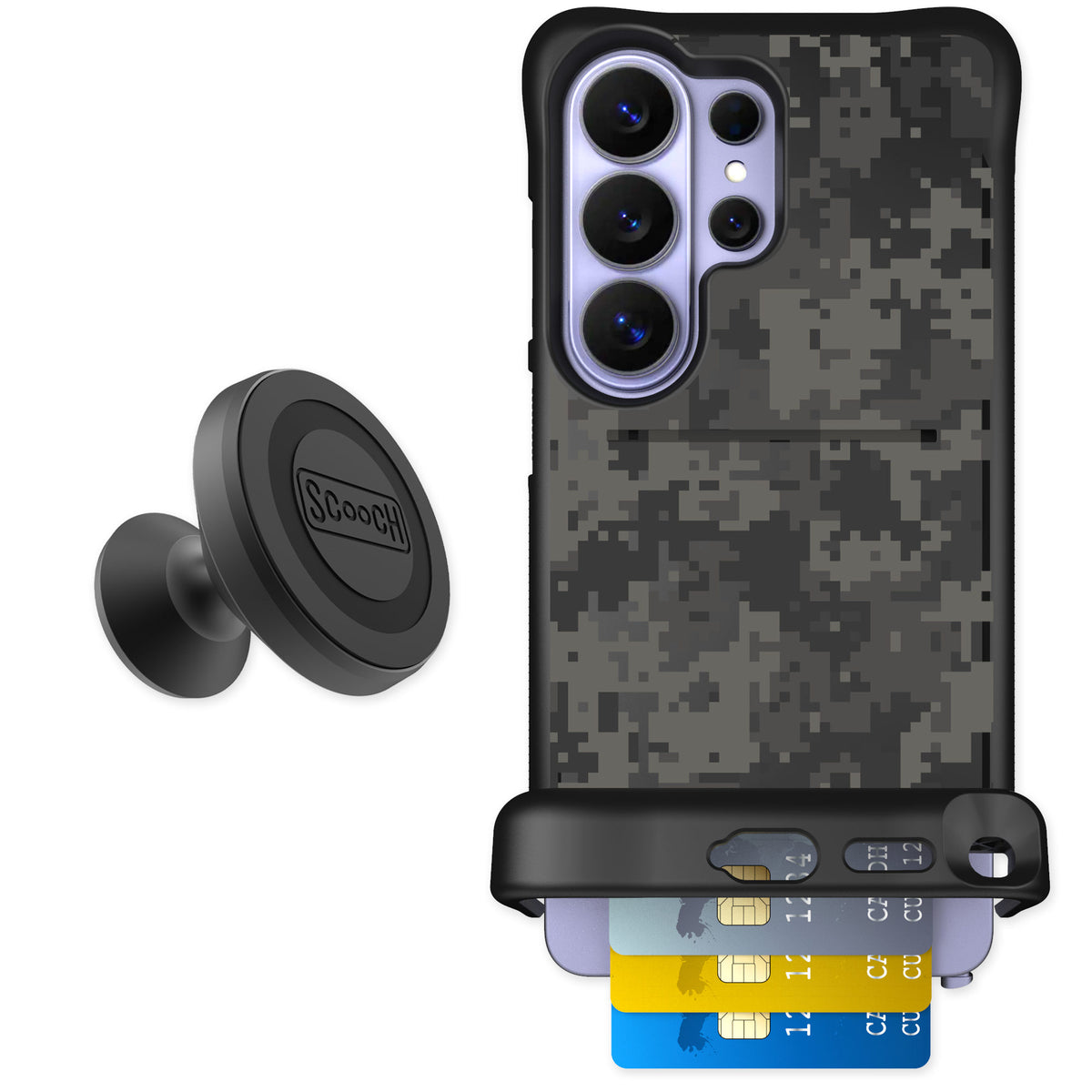 Scooch Wingmate Digi Camo for Galaxy S26 Ultra — Starter Bundle