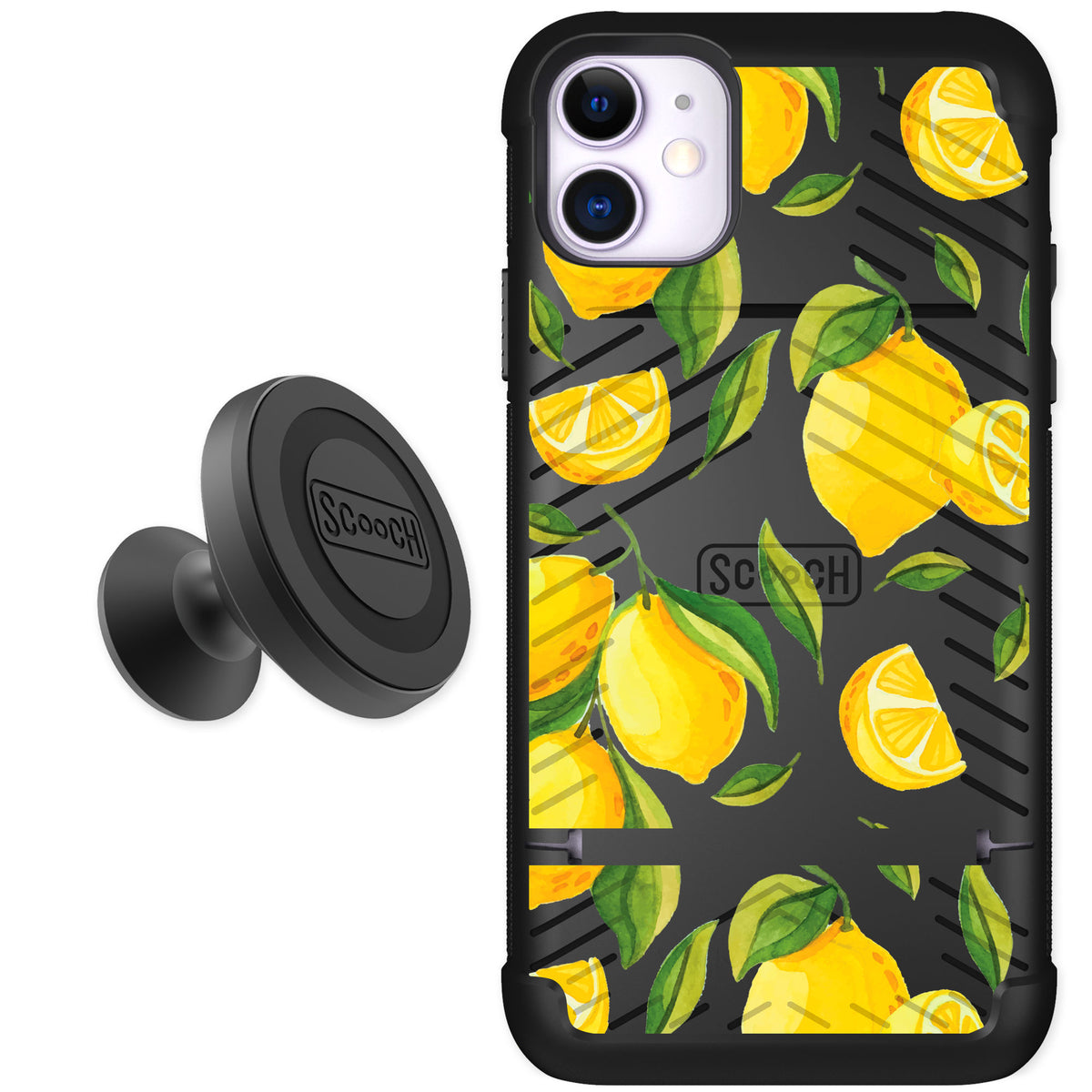 Scooch Wingmate Amalfi Lemons for iPhone 11 — Starter Bundle