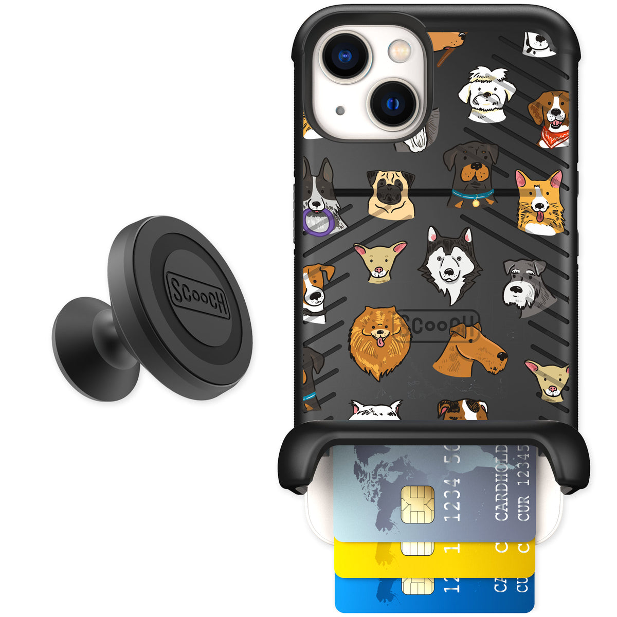 Scooch Wingmate Dog Squad for iPhone 13 — Starter Bundle