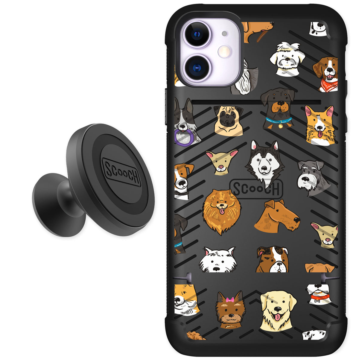 Scooch Wingmate Dog Squad for iPhone 11 — Starter Bundle