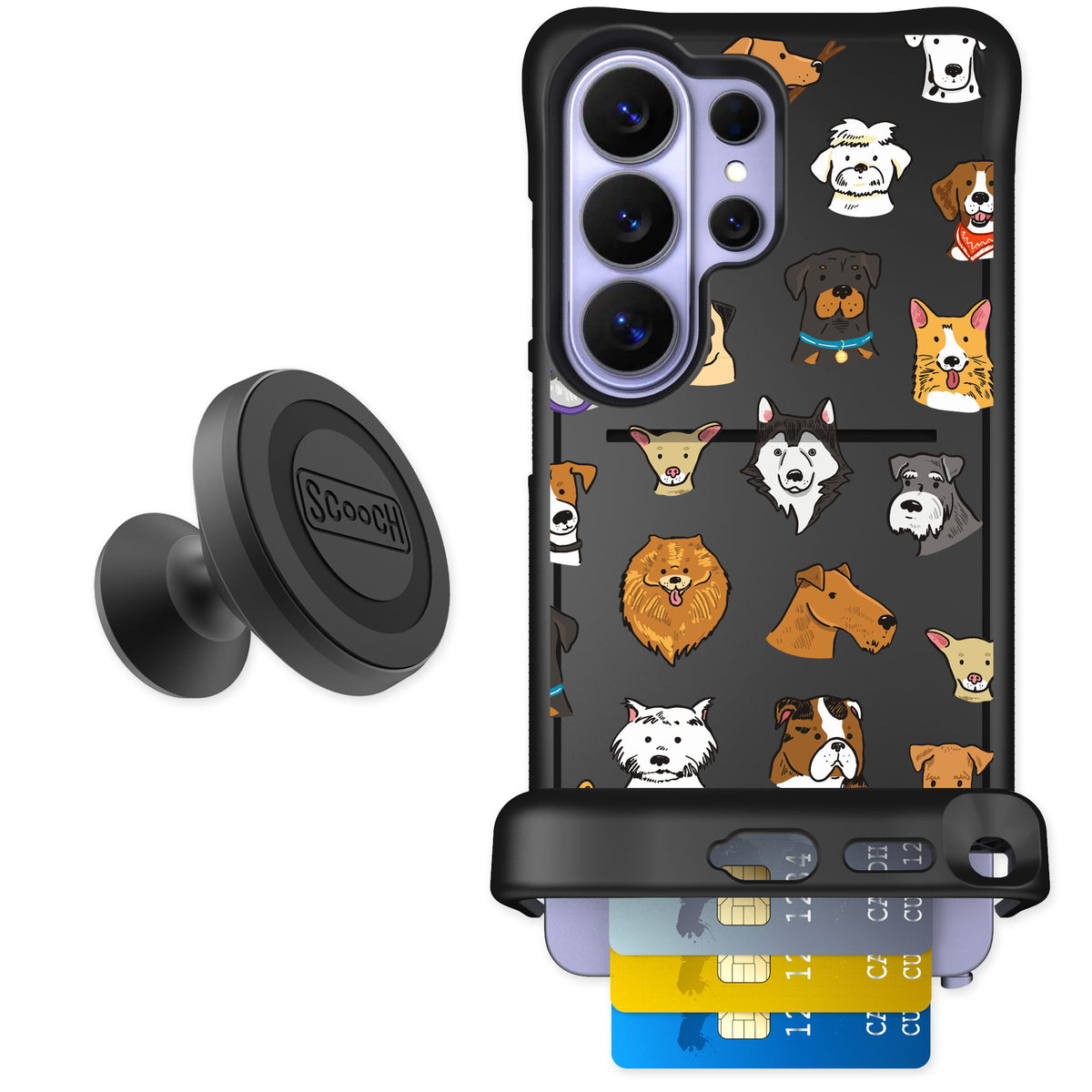 Scooch Wingmate Dog Squad for Galaxy S26 Ultra — Starter Bundle