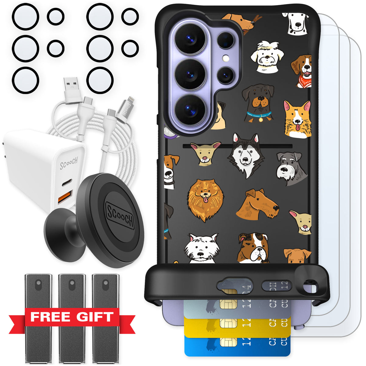 Scooch Wingmate Dog Squad for Galaxy S26 Ultra — Ultimate Bundle