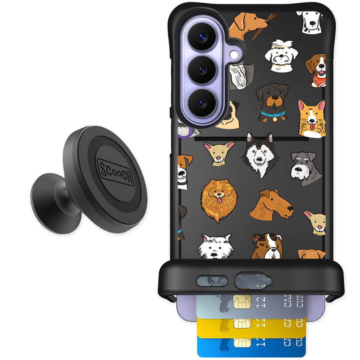 Scooch Wingmate Dog Squad for Galaxy S26+ — Starter Bundle