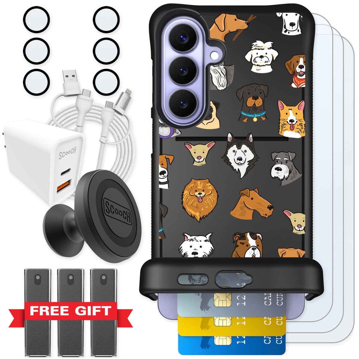 Scooch Wingmate Dog Squad for Galaxy S26+ — Ultimate Bundle