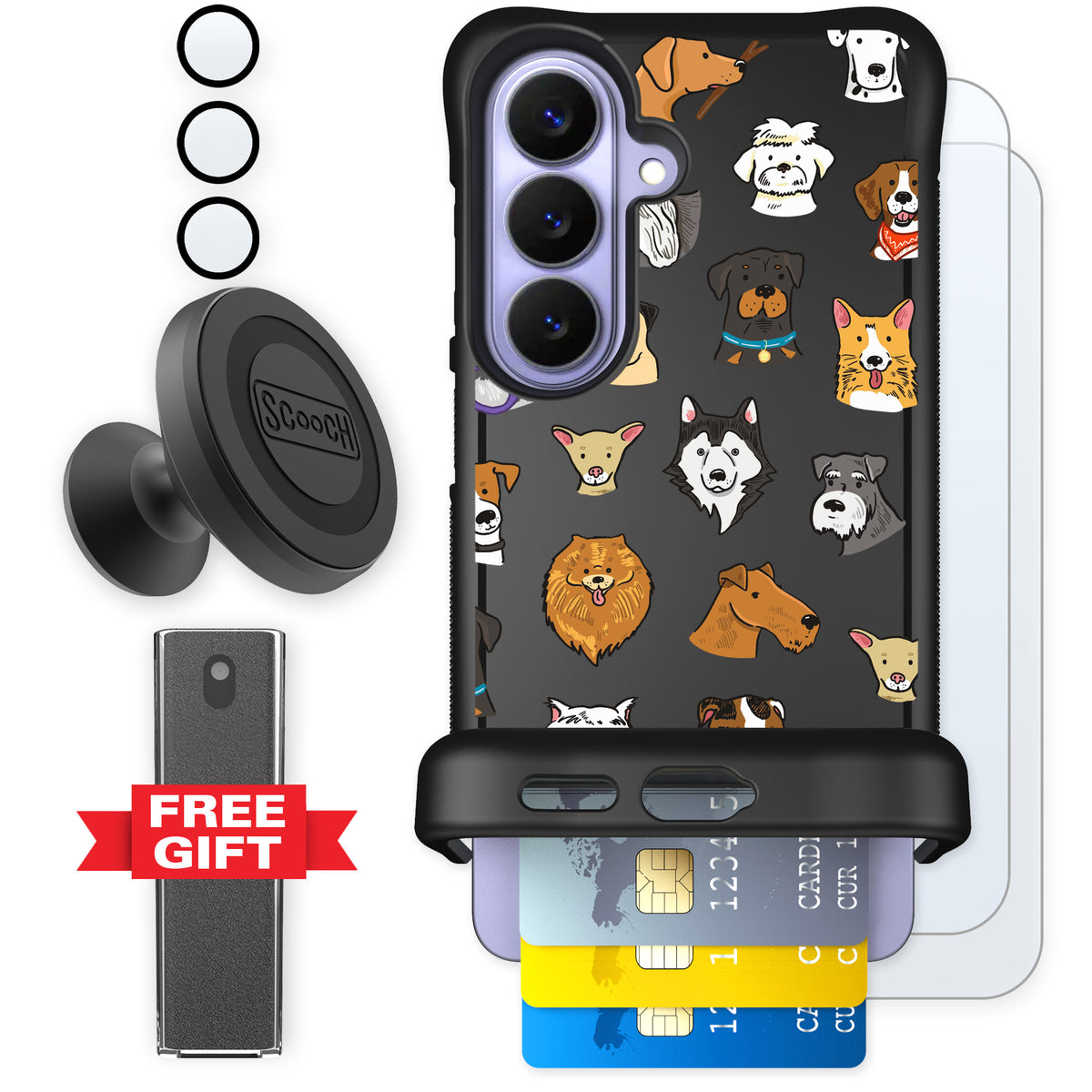 Scooch Wingmate Dog Squad for Galaxy S26 — Defender Bundle