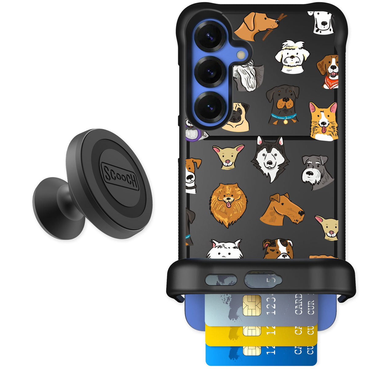 Scooch Wingmate Dog Squad for Galaxy S25+ — Starter Bundle