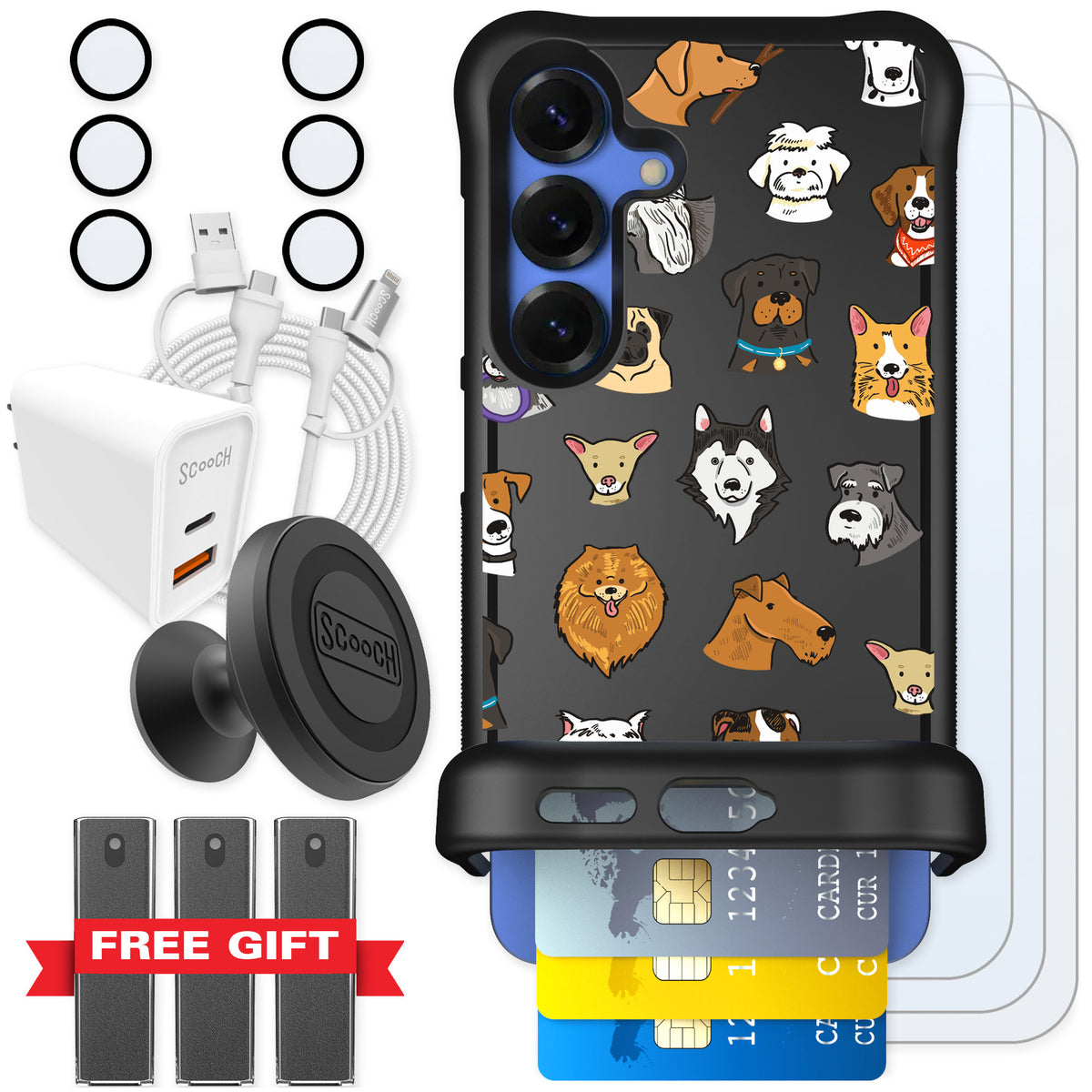 Scooch Wingmate Dog Squad for Galaxy S25 — Ultimate Bundle