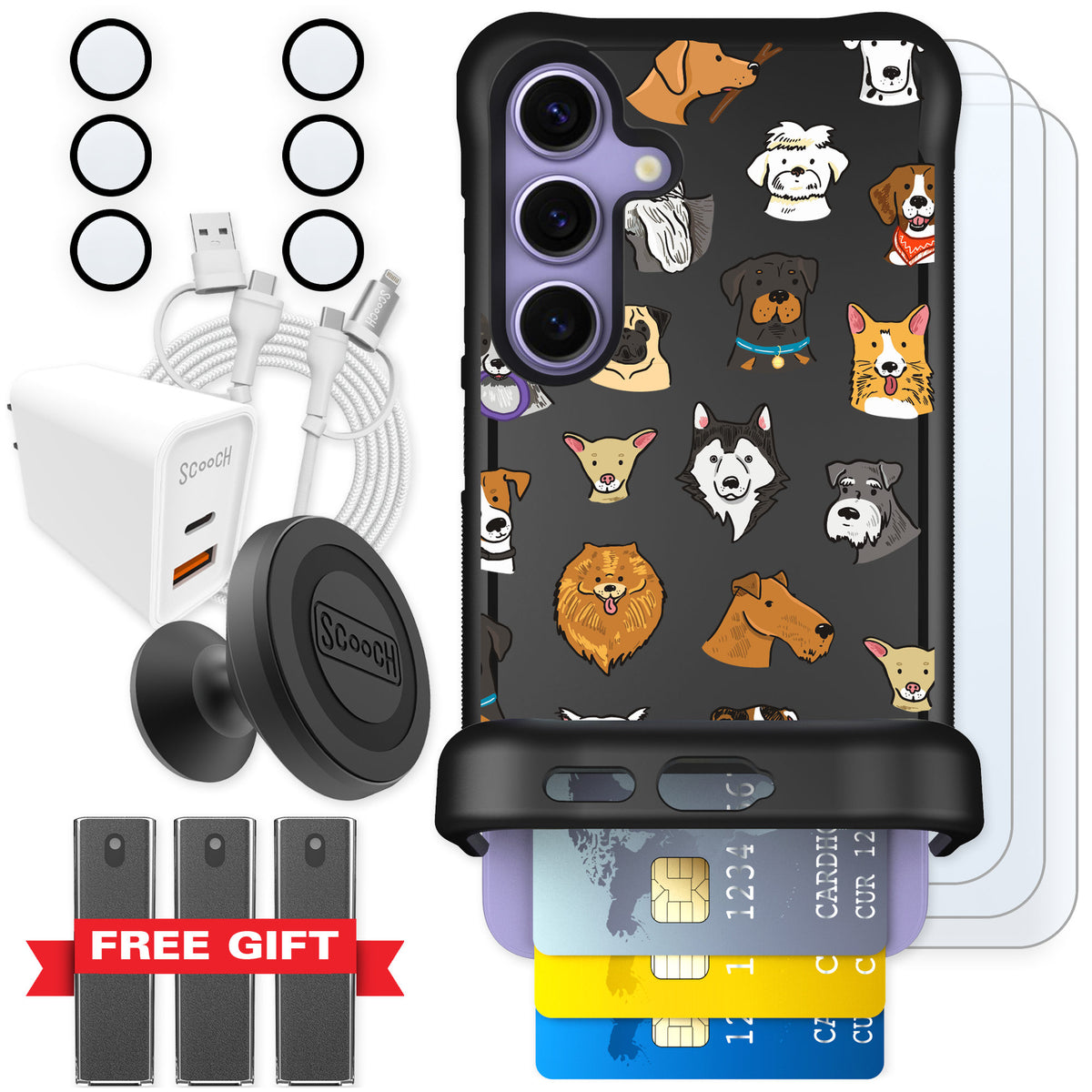 Scooch Wingmate Dog Squad for Galaxy S24 — Ultimate Bundle