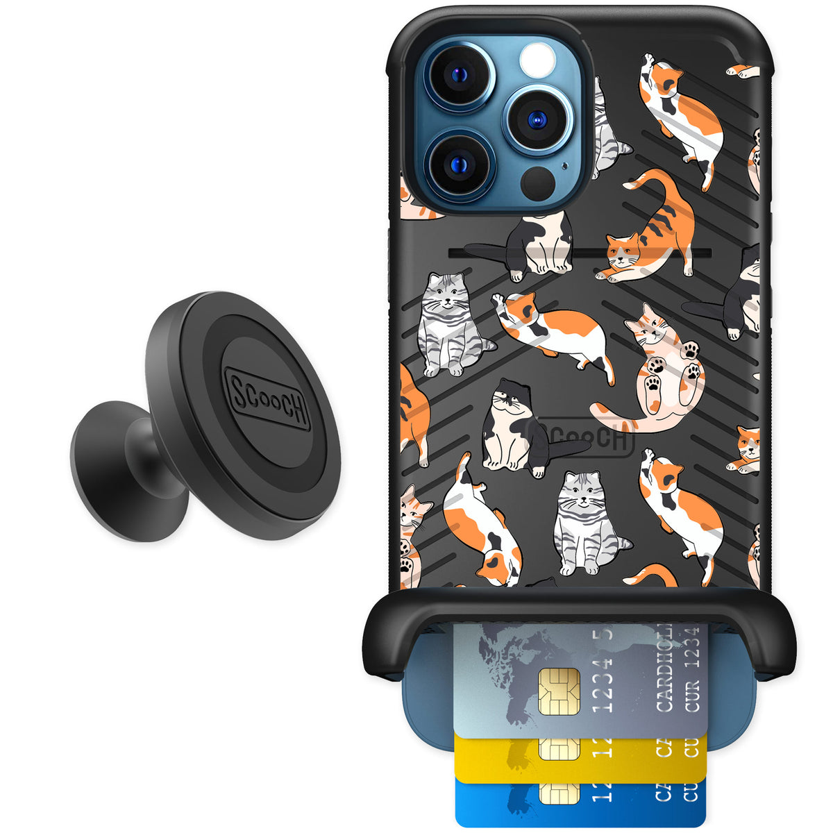 Scooch Wingmate Kitty Crew for iPhone 12 Pro Max — Starter Bundle