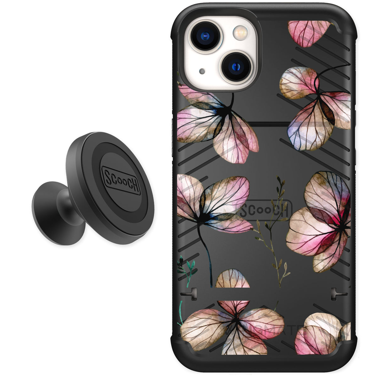 Scooch Wingmate Dried Flowers for iPhone 13 — Starter Bundle
