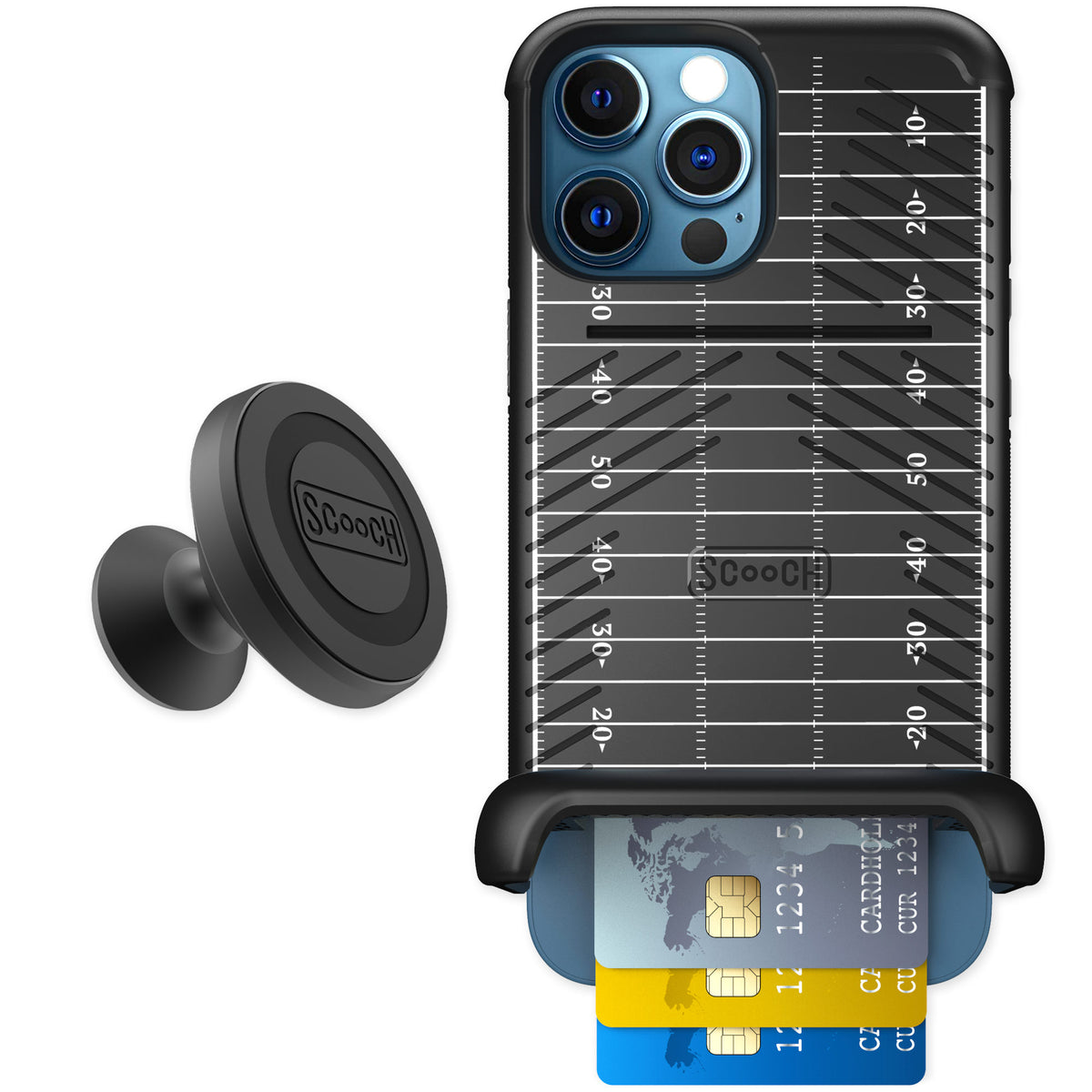 Scooch Wingmate Yard Lines for iPhone 12 Pro Max — Starter Bundle
