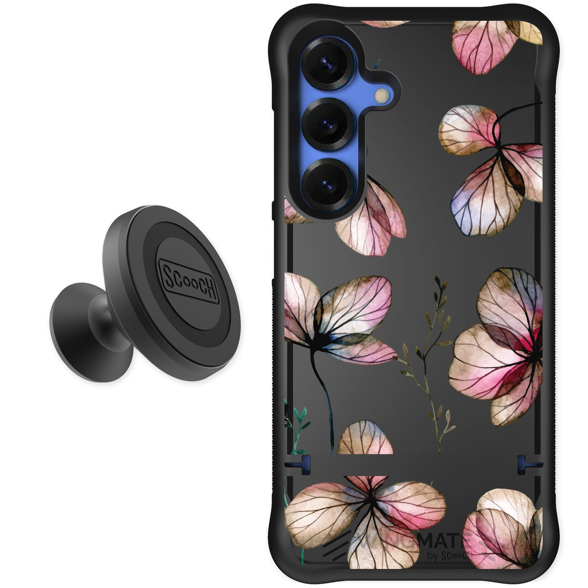 Scooch Wingmate Dried Flowers for Galaxy S25 — Starter Bundle