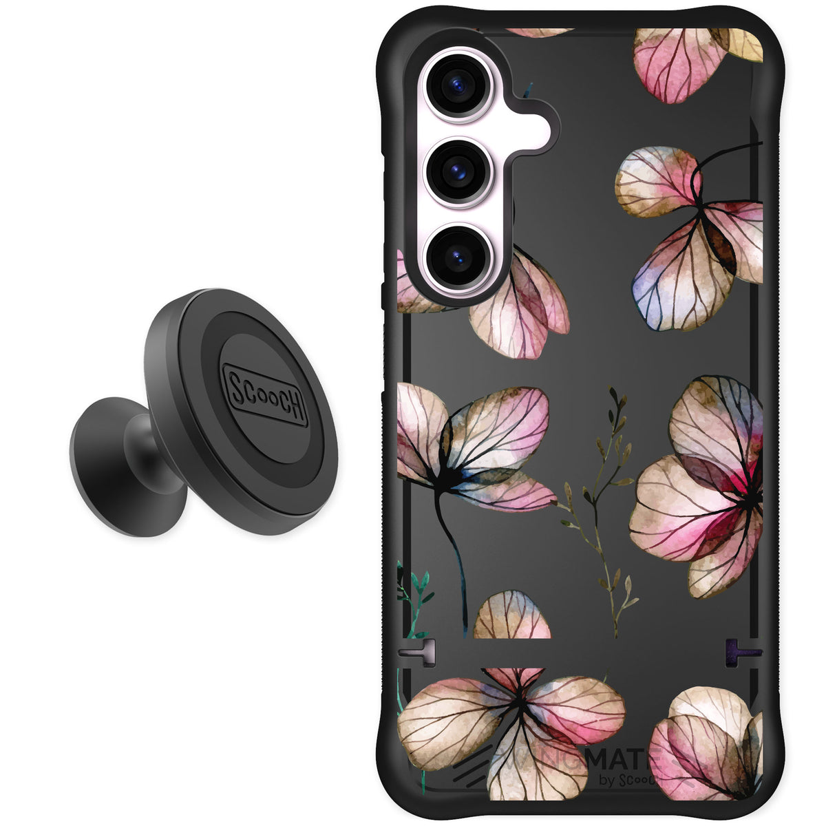 Scooch Wingmate Dried Flowers for Galaxy S24 — Starter Bundle