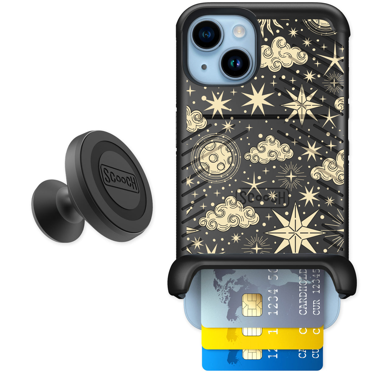 Scooch Wingmate Celestial Sleep for iPhone 14 — Starter Bundle