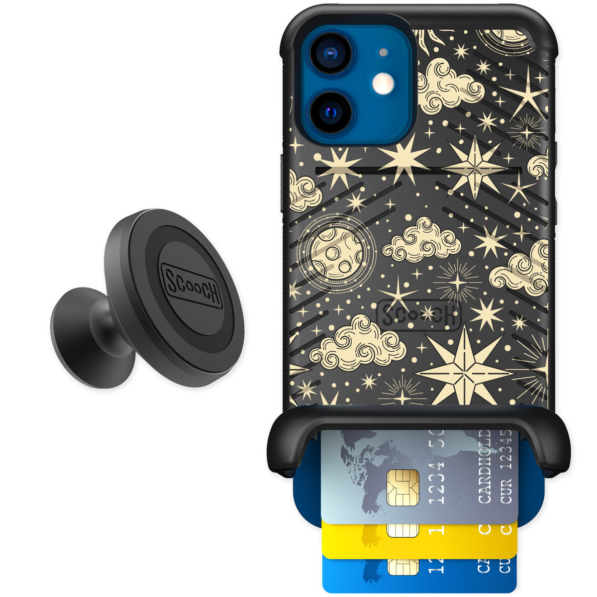Scooch Wingmate Celestial Sleep for iPhone 12 — Starter Bundle
