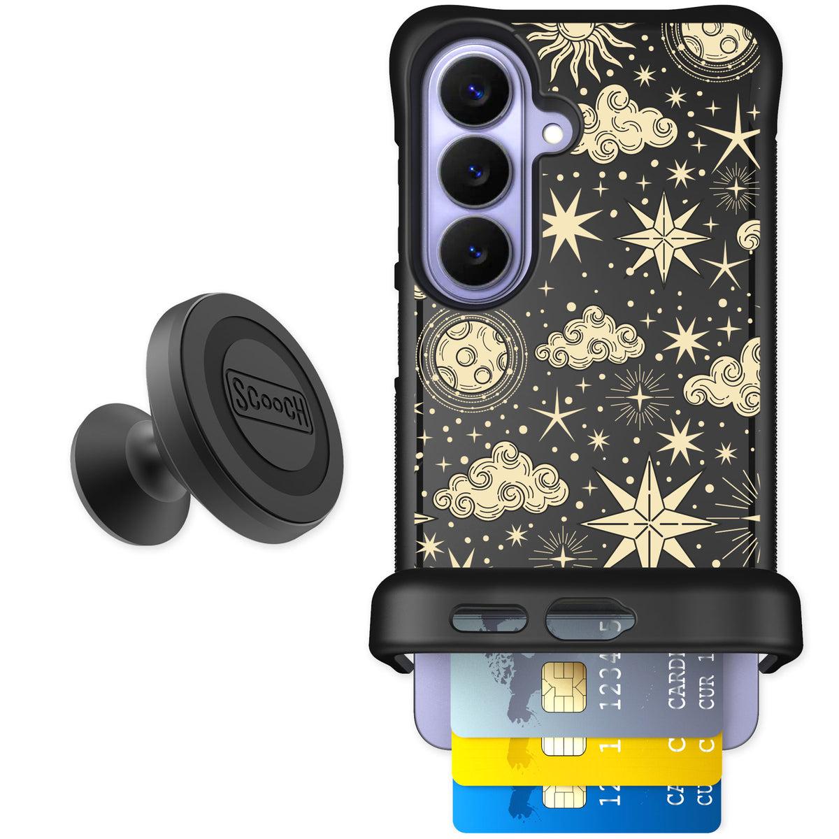 Scooch Wingmate Celestial Sleep for Galaxy S26 — Starter Bundle