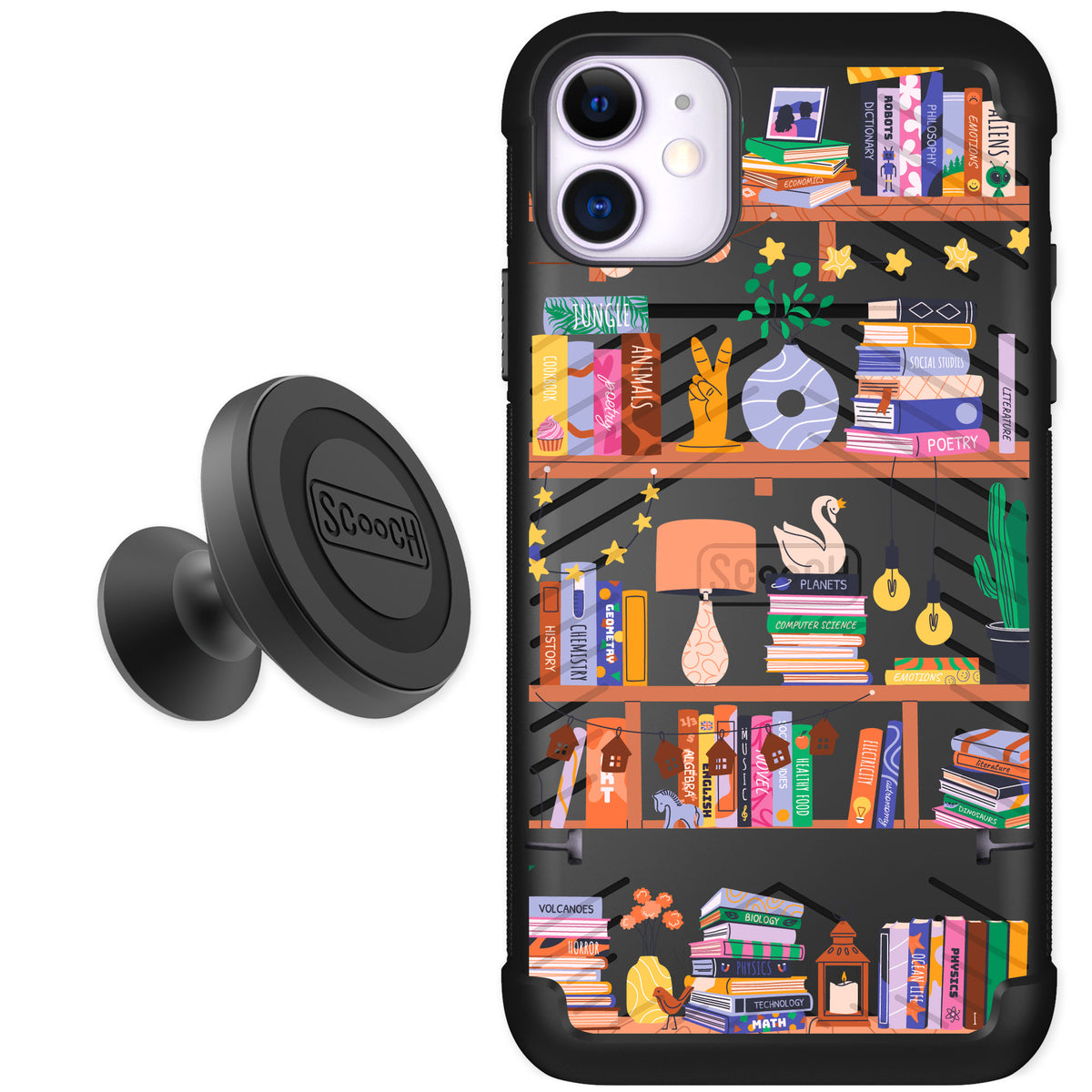 Scooch Wingmate Little Library for iPhone 11 — Starter Bundle