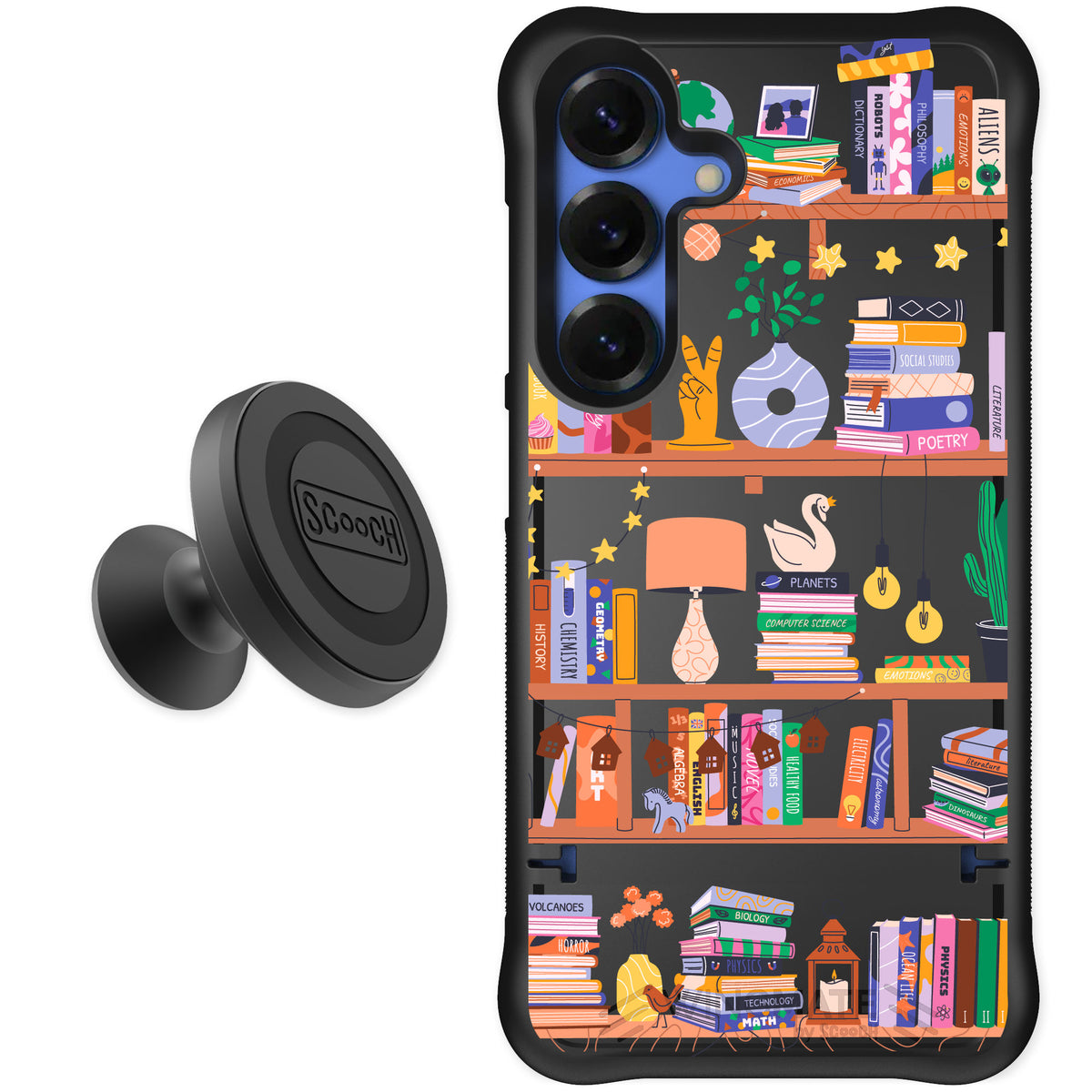 Scooch Wingmate Little Library for Galaxy S25 — Starter Bundle
