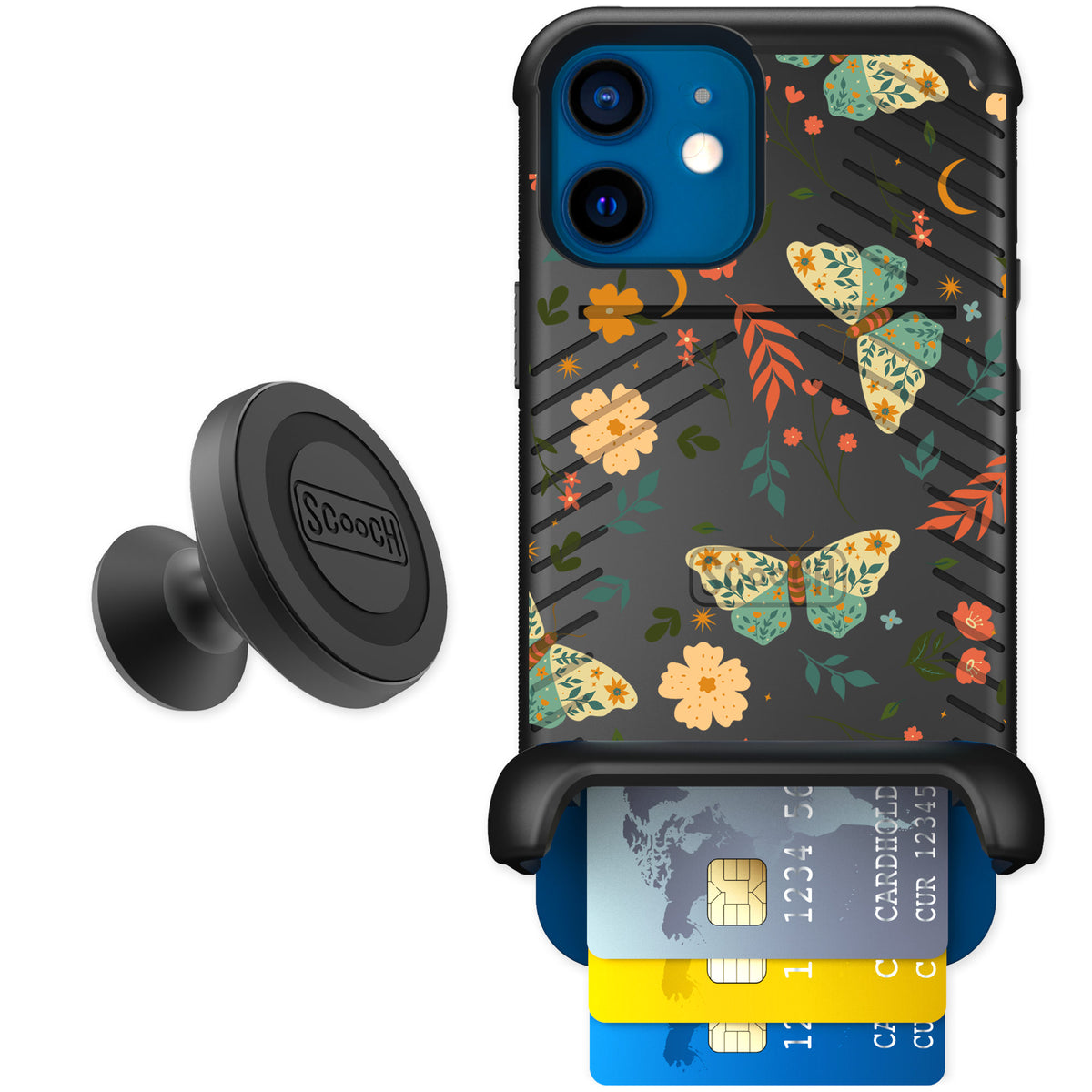 Scooch Wingmate Boho Nights for iPhone 12 — Starter Bundle