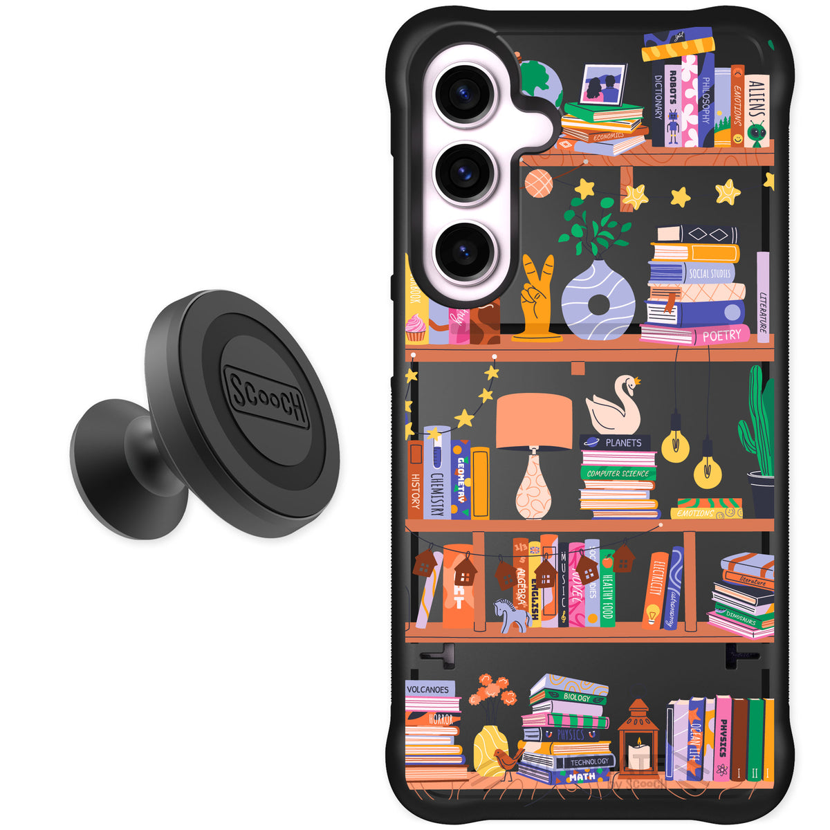 Scooch Wingmate Little Library for Galaxy S24+ — Starter Bundle