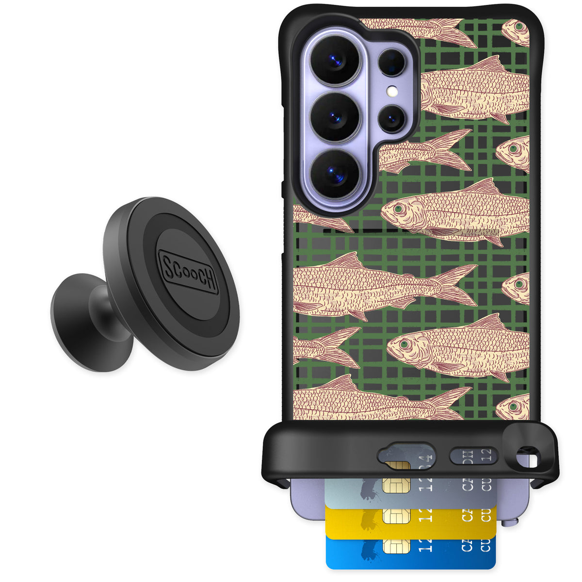 Scooch Wingmate Fresh Catch for Galaxy S26 Ultra — Starter Bundle